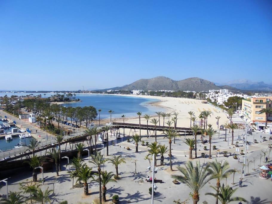 Tranquilo Apartamento Con Vistas Al Mar. Port de Alcudia  Exterior photo